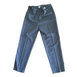 Autre Marque Leggings de algodón gris Gris