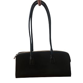 Furla Black Leather Handbag Black