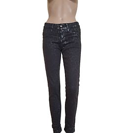 Autre Marque Jeans Grigio in Cotone e Lycra XS Grigio