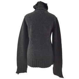 Céline-Knitwear-Dark grey