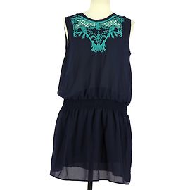 Suncoo Kleid Marineblau