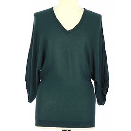 Tara Jarmon Chaleco Verde oscuro