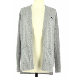 Abercrombie & Fitch Weste Grau