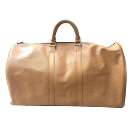 Louis Vuitton-Keepall Vintage 55-Palha