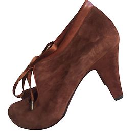 Botas de tornozelo Chie Mihara em couro caramelo 39 Caramelo