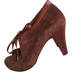 Chie Mihara Ankle Boots Caramel Leather 39 Caramel