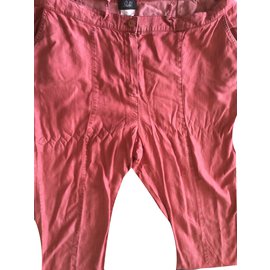 Autre Marque Orange Hose Größe 48 Orange