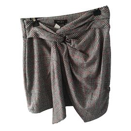 Falda Isabel Marant de lana Prince de Galles Otro