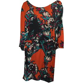 Vestito in seta Virginie Castaway Nero Multicolore Nero Multicolore