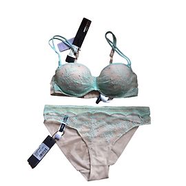 Ensemble de lingerie Andres Sarda beige en polyamide Beige