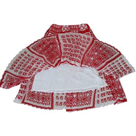 Fendi-Skirts-Red