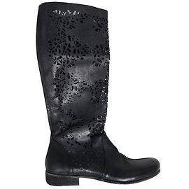 Autre Marque Botas Ixos em couro preto Preto