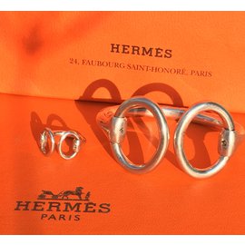 Hermès Set di gioielli Argento