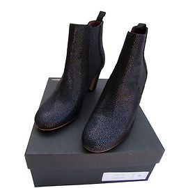 Avril Gau Bottines Noir