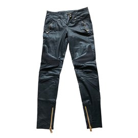 Balmain pour H&M Pantaloni, ghette Nero