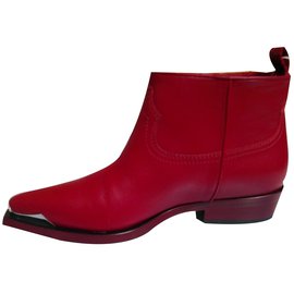 Philippe Model Ankle boots Red