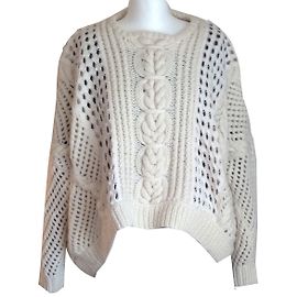 Pringle Of Scotland Pullover Aus weiß