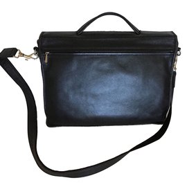 Longchamp-Bags Briefcases-Black