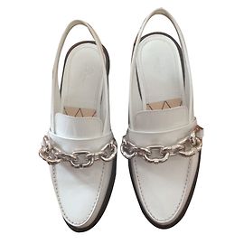 Louis Vuitton Mules White
