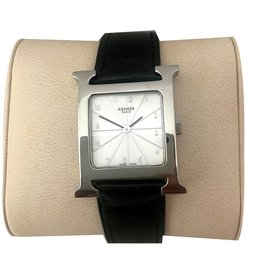 Hermès-Hour H MM-Silvery