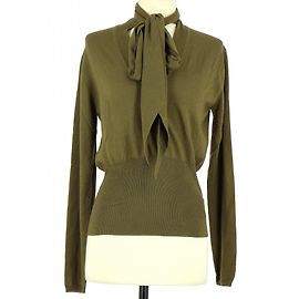 Gaetano Navarra Pull Vert foncé