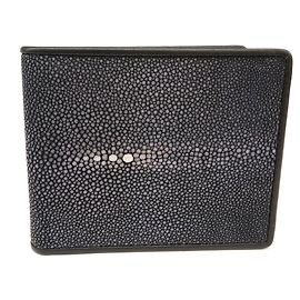 Autre Marque Portafoglio shagreen nero Nero