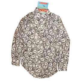 Top Balenciaga de algodón blanco Blanco