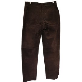 Autre Marque-Solo pantalones de mexico-Castaño,Marrón oscuro
