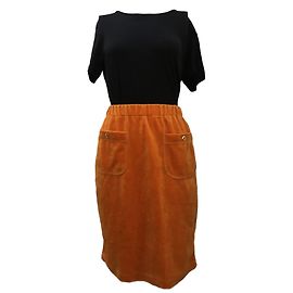 Sonia Rykiel Samtrock Orange Orange