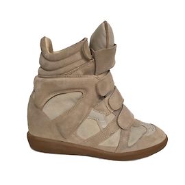 Isabel Marant Etoile tênis Bege