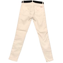Hudson-Jeans-Schwarz,Weiß