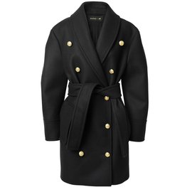 Balmain pour H&M Coats, Outerwear Black