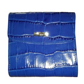 Longchamp wallets Blue