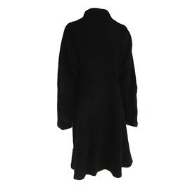 Hiroko Koshino-Coats, Outerwear-Black