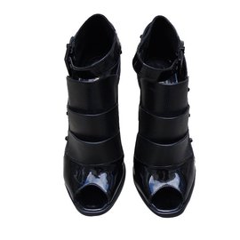 Fendi-Ankle boots-Brown,Black,White