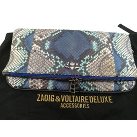 Zadig & Voltaire-Handbags-Black,Blue,Cream