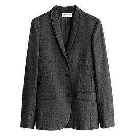 Zadig & Voltaire Blazer Jacket Dark Grey Wool Dark grey