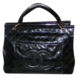 Chanel-sac CHANEL  Shopping  XXL-Noir