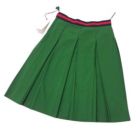 Gucci-Skirt-Green