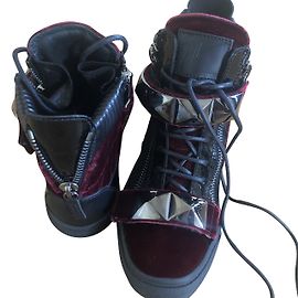 Giuseppe Zanotti Turnschuhe Bordeaux