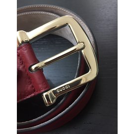 Gucci-Cinturones-Roja