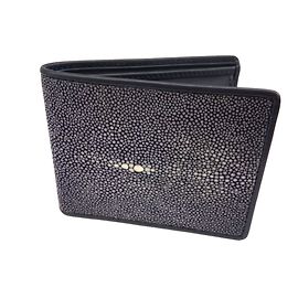 Autre Marque Navy blue stingray wallet Navy blue