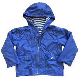Autre Marque-Boy Coats Outerwear-Blue