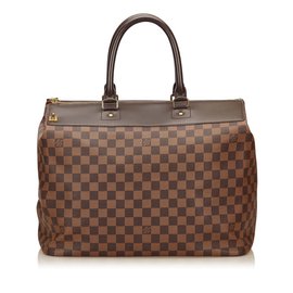Louis Vuitton-Damier Ebene Greenwich PM-Brown