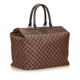 Louis Vuitton-Damier Ebene Greenwich PM-Brown