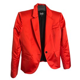 Dolce & Gabbana-Jackets-Orange