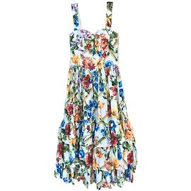 Dolce & Gabbana Robe Bamboo Multicolore