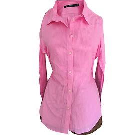 Camicia Ralph Lauren in cotone rosa Rosa