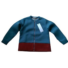 Marni Jacket Red and Blue Viscose Red Blue