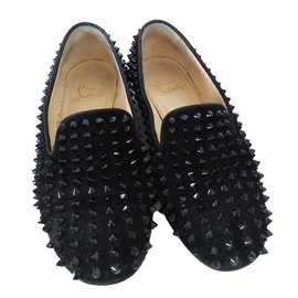 Christian Louboutin-Flats-Black